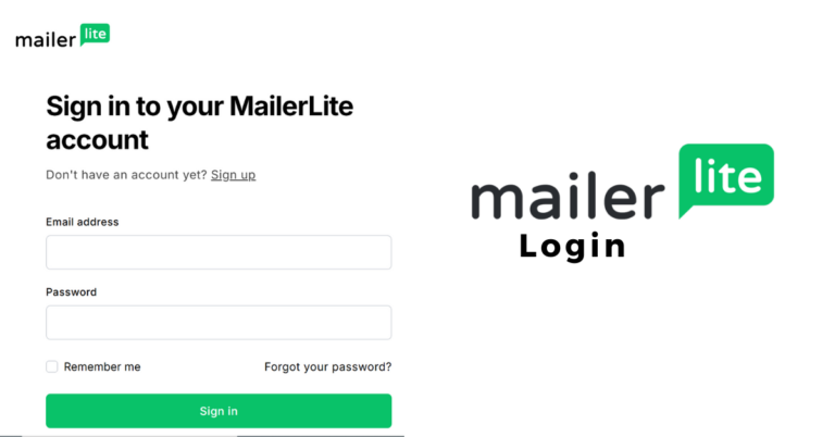 How to Mailerlite login in 2024 - Full Guide